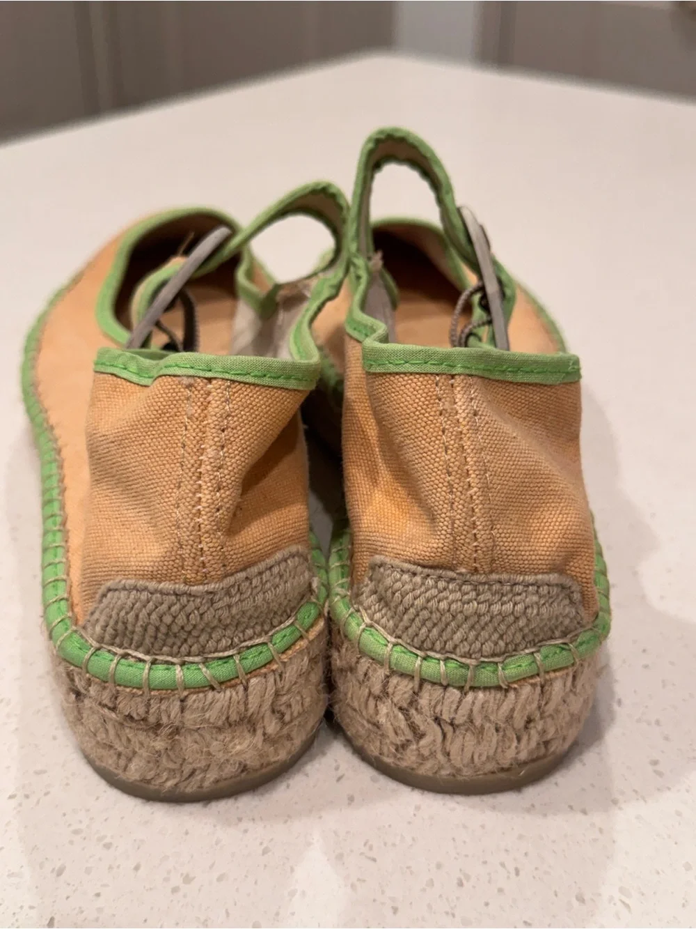 ⁠Free People Surfside 2.0 Mary Jane Espadrilles Salted Lime EU 39⁠ | NWOT